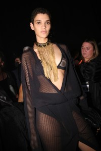 Backstage at Balmain RTW Spring 2022