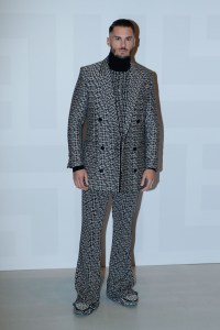 Front row at Balmain RTW Spring 2022