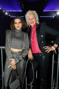 Front row at Balmain RTW Spring 2022