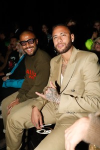 Front row at Balmain RTW Spring 2022