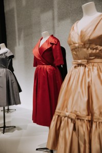 Looks from the Christian Dior New York collection produced in New York for an American audience starting in 1948. 