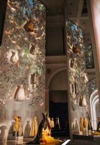 The museum’s Beaux Arts Court was transformed into an enchanted garden. 