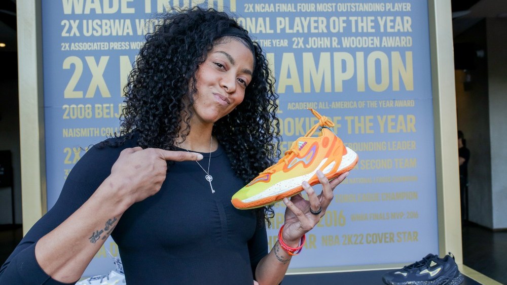Adidas will release three colorways of the Exhibit (A)ce as part of its Candace Parker collection