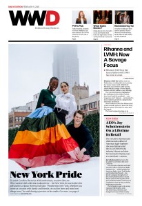 “New York Pride,” on the February 11, 2021 issue of WWD.