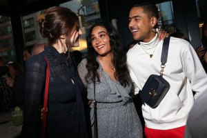 Alexandra Daddario, Brittany O'Grady and Quincy Brown
