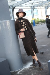 Front row at Coach  RTW Spring 2022