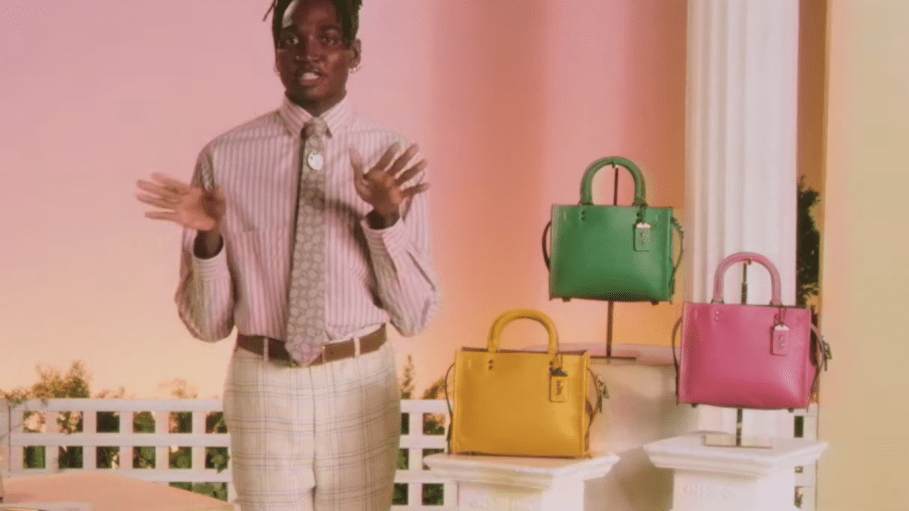 Handbags seen here are part of Coach's fall 2021 "Forever II collection," first unveiled on Coach TV in Februart. The six limited-edition NFTs will be based on various products sold in the collection.