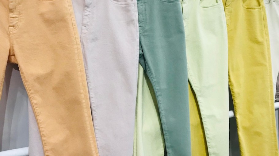 Brands showcased their Spring/Summer 2022 collections featuring colorful denim centered on comfort-first and eco-friendly properties.