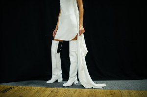 Backstage at Courrèges RTW Spring 2022