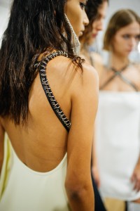 Backstage at Courrèges RTW Spring 2022