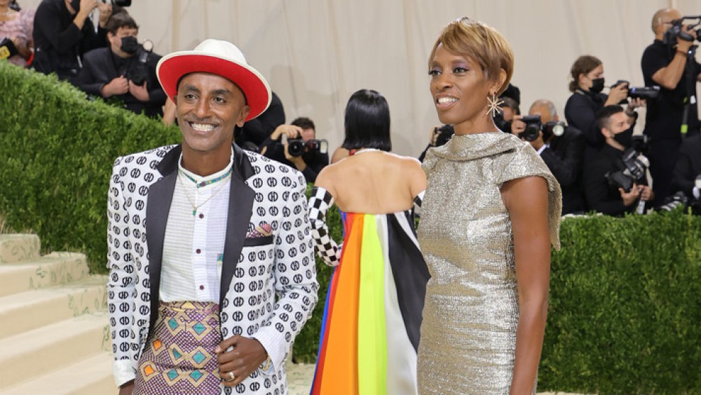Dawn Davis attends the Met Gala with longtime friend, chef Marcus Samuelsson.
