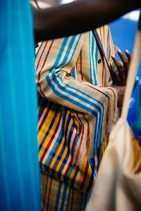 Backstage at Kenneth Ize RTW Spring 2022