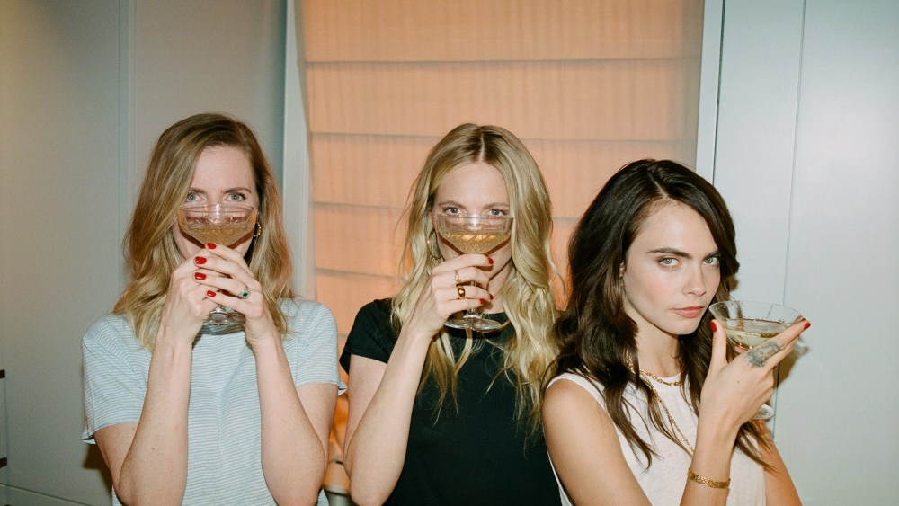 The Delevingne sisters.