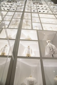 The scene at the Dior exhibit.