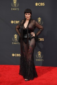 Our Lady J at the 73rd Primetime Emmy Awards held at L.A. Live on September 19, 2021.
