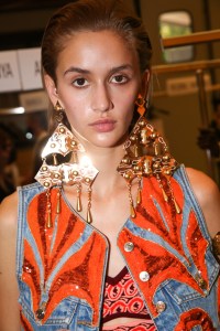 Backstage at Etro RTW Spring 2022
