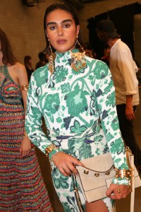 Backstage at Etro RTW Spring 2022