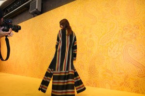 Backstage at Etro RTW Spring 2022