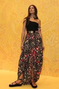 Backstage at Etro RTW Spring 2022