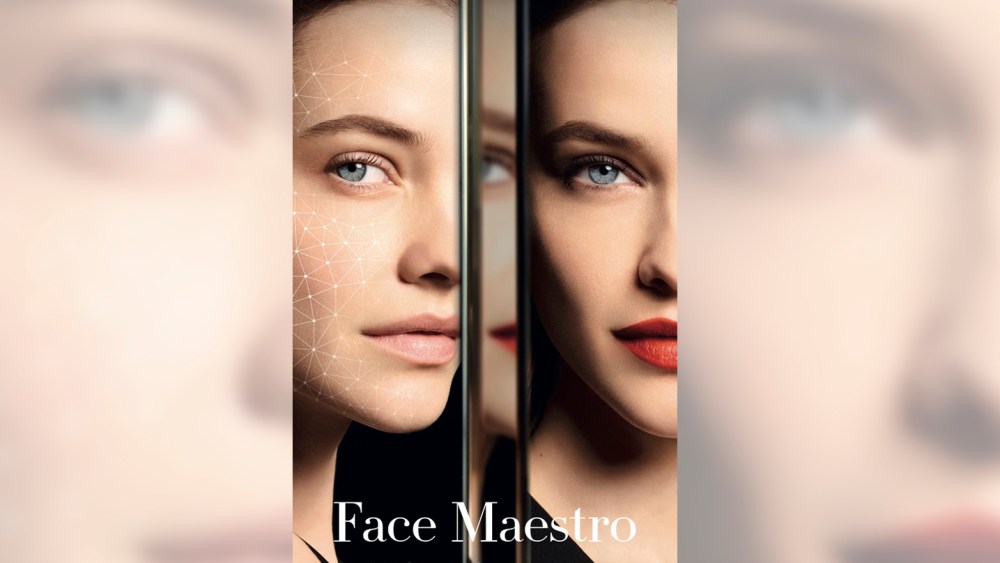 Armani's Face Maestro is AI-powered.