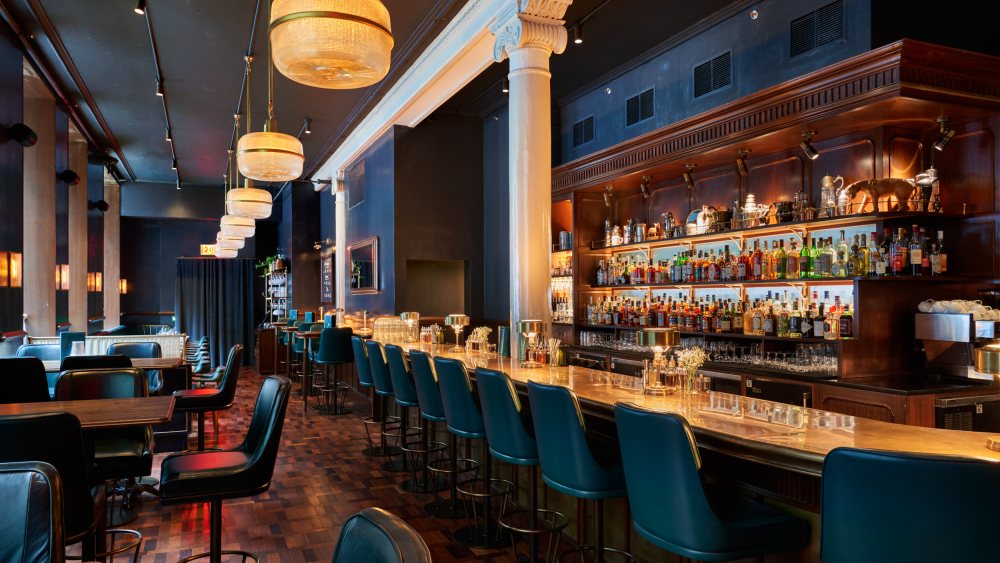The bar at Hawksmoor