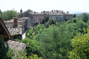 The scene at Il Borro estate.