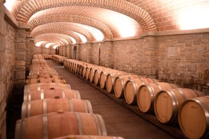The scene at Il Borro estate.