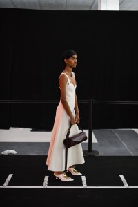 Backstage at Jil Sander RTW Spring 2022