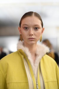 Backstage at Jil Sander RTW Spring 2022