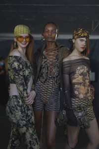 Backstage at KNWLS RTW Spring 2022