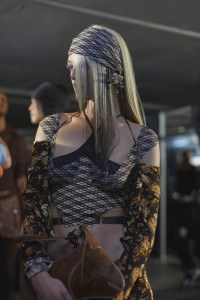 Backstage at KNWLS RTW Spring 2022