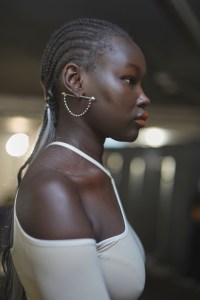 Backstage at KNWLS RTW Spring 2022