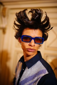 Backstage at Koché RTW Spring 2022