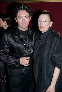 LONDON, ENGLAND - SEPTEMBER 16:  Daniel Fletcher and Lou Dalton attend the LFW opening night party at The Windmill on September 16, 2021 in London, England. (Photo by Darren Gerrish/WireImage for BFC)