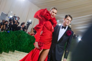 Karlie Kloss and Wes Gordon