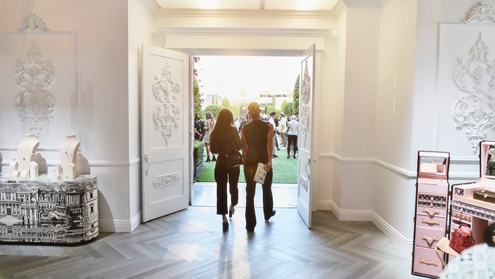 Atmosphere at  the Louis Vuitton cocktail reception at Goya Studios in Hollywood, California on September 8, 2021.