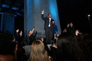 ASAP Ferg performs at the LaQuan Smith Met Gala After Party.