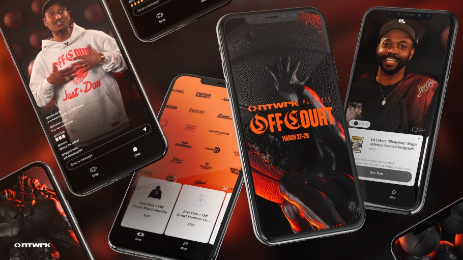 During the pandemic, Ntwrk launched virtual livestreaming festivals, like basketball-themed "Off Court"