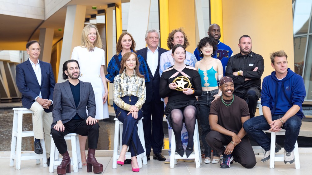 The jury and winners of the 2021 edition of the LVMH Prize for Young Designers.