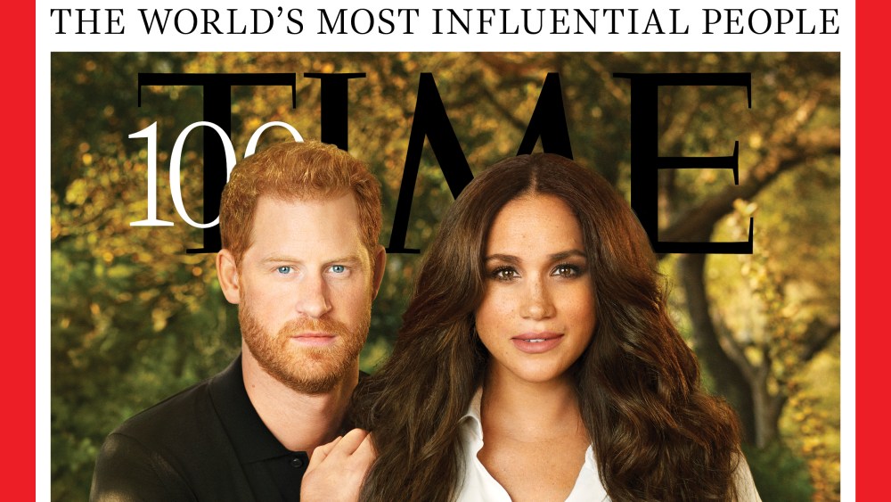 Prince Harry, Meghan Markle Time Cover