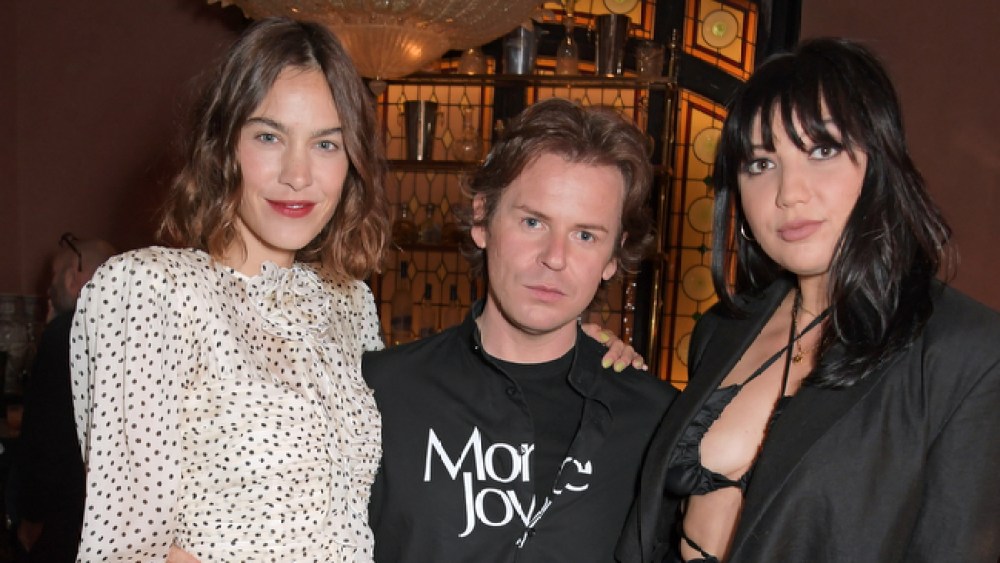 Alexa Chung, Christopher Kane and Daisy Lowe