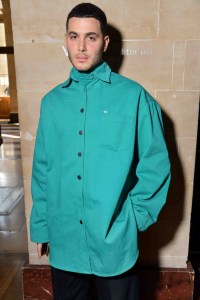 Front row at Raf Simons RTW Spring 2022