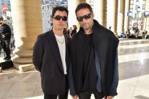 Front row at Raf Simons RTW Spring 2022
