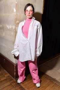 Front row at Raf Simons RTW Spring 2022