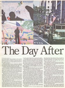 WWD and DNR coverage from September 11, 2001.