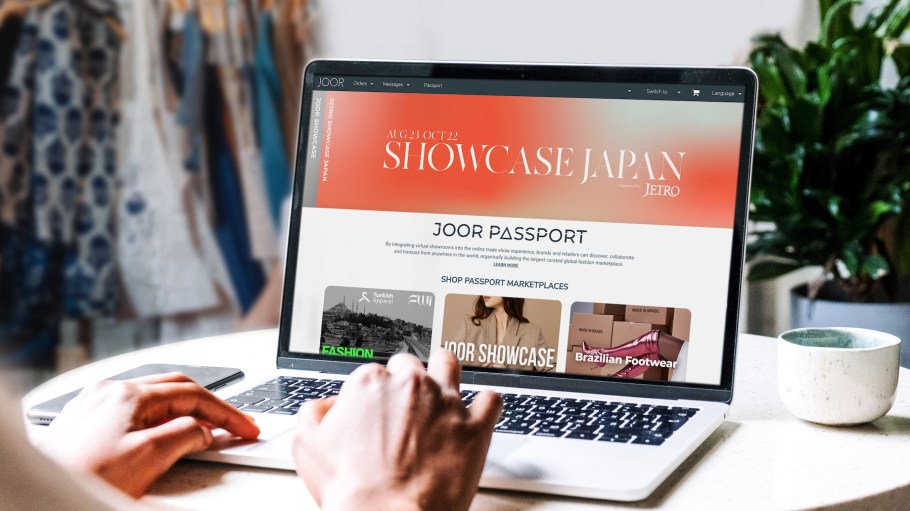 In partnership with The Japan External Trade Organization (JETRO), JOOR is presenting Showcase Japan from August 23 to October 22, 2021, marking the second iteration of the virtual fashion trade show.