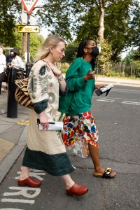 Street Style at London Fashion Week Spring 2022