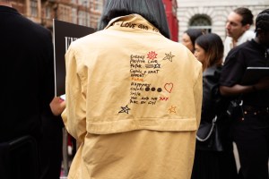 Street Style at London Fashion Week Spring 2022
