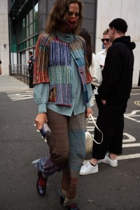 Street Style at London Fashion Week Spring 2022