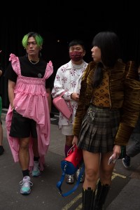 Street Style at London Fashion Week Spring 2022